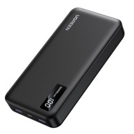 UGREEN Powerbank, 10000 mAh, dvosmjerno brzo punjenje, crni 