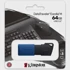 KINGSTON USB stick DataTraveler Exodia M 64 GB plavo/crni 3.2 Gen 1