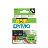 DYMO D1 traka 6 mm × 7 m, žuta (436180)