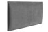 Tapecirani zidni panel 70 x 30 cm Magic Velvet 2241, siva