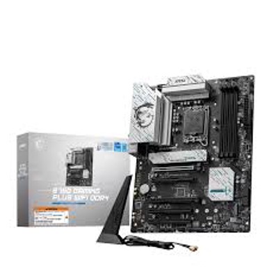 MSI Matična ploča B760 Gaming Plus WiFi, LGA 1700, B760, DDR4 5333MHz, PCIe Gen 4, SATA, M.2, ATX