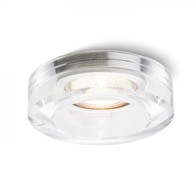 Ugradna svjetiljka Lena 230V GU10 50W, prozirno staklo