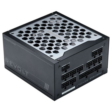 PHANTEKS Napajanje Revolt 1000W Platinum, ATX 3.0, PCIe 5.0, modularno - 1000 Watt, crno PH-P1000PR_BK01C