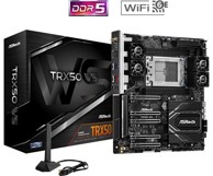 ASROCK Matična ploča TRX50 WS, Wi-Fi, AMD TRX50, DDR5, ATX, s. TR5