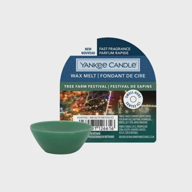 YANKEE CANDLE Vosak Wax Melt Tree Farm Festival