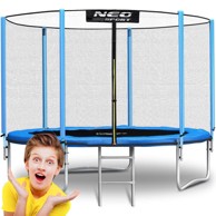 Vrtni trampolin 6ft/183cm s vanjskom mrežom i ljestvama