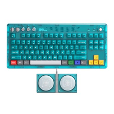 8BITDO Gaming tipkovnica Retro 87, mehanička, Hot Swappable, RGB, Bluetooth / 2.4G / USB-C