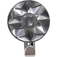 TENDANCE Kukica s ljepljivom trakom, zvijezda, antracit siva