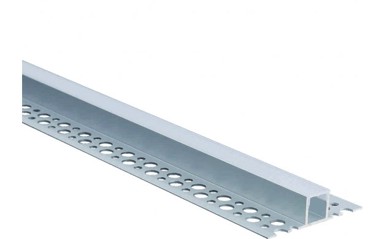 Aluminijski profil za LED traku srebrno tijelo, bijeli poklopac, L=2m