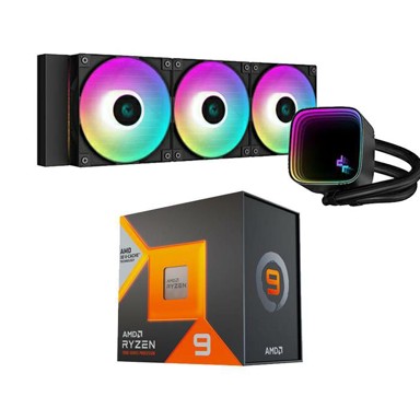 AMD Procesor Ryzen 9 7900X3D + DEEPCOOL Vodeno hlađenje LS720SE (FuturaIT Combo) 