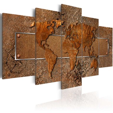 Slika Brown Escapade 100x50