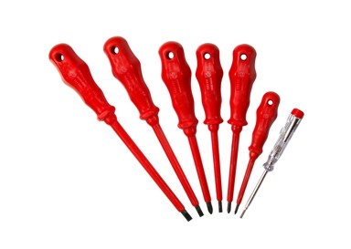 SW-STAHL Set električarskih odvijača do 1000V, 4 ravna, 2 križna, ispitivač napona, 31610L