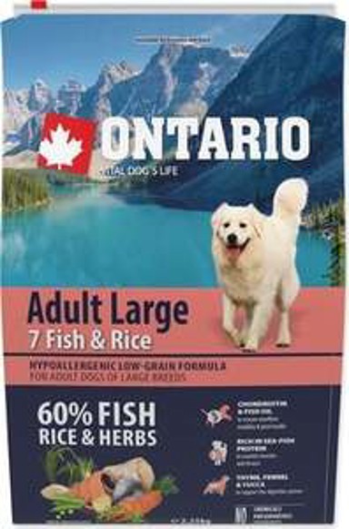 ONTARIO Hrana za pse Dog Adult Large Breed 2,25 kg, govedina i riža