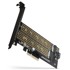 AXAGON Adapter PCEM2-D, PCI-E, 2x M.2