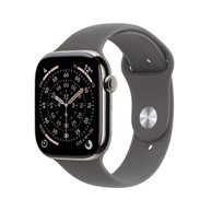 APPLE Watch Series 11 GPS + Cellular 46 mm prirodno titanijsko kućište sa sportskom narukvicom Stone Grey M/L