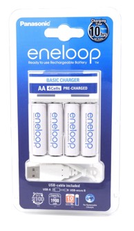 PANASONIC Punjač Eneloop BQ-CC61USB s 4x AA baterije