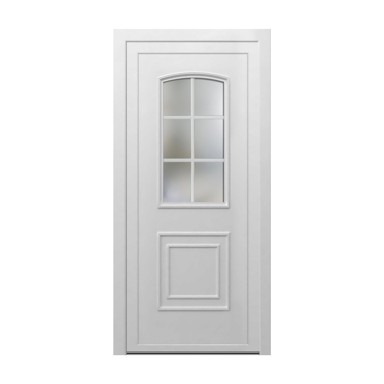 SAMOPEV Vrata ulazna Castle 70 100x210 D, bijela