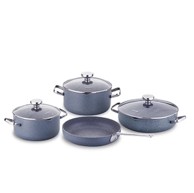 KORKMAZ Set posuđa STONA A2864