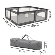 SPRINGOS Ogradica za djecu 150x180 cm