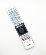 TEKONE Daljinski upravljač za Toshiba televizore, crna