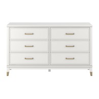 COSMOPOLITAN Bijela komoda Westerleigh, 144x85 cm