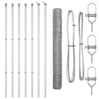 Heksagonalna ograda, 1x10 m pocinčani čelik