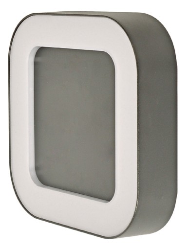 LED vanjska zidna rasvjeta, aluminij, tamno siva, 10 W, 220 V