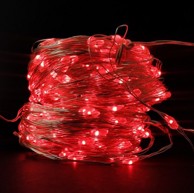 LED lampice niz/200L/20m crvene