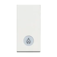 LEGRAND Classia sklopka 1p/16a/250v 1m bijela s ind. simbol grijalice rw4001lp
