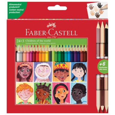 FABER-CASTELL Boja 511515 drvena skin tones set