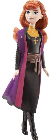MATTEL Disney Frozen lutka Ana HLW50, crna haljina