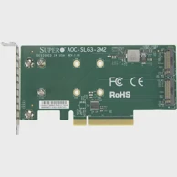 SUPERMICRO Adapter M.2 AOC-SLG3-2M2