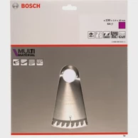 BOSCH List kružne pile Multi Material, 230x2.4 mm, 64 zuba, HLTCG, za ručne pile