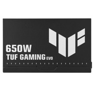 ASUS Napajanje TUF Gaming 650B EVO, 650 W, ATX, 80 PLUS Bronze, crno