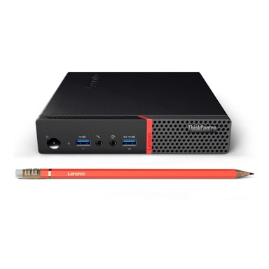 LENOVO Stolno računalo ThinkCentre M700 Tiny, Intel Core i5-6400T, 8 GB RAM, 256 GB SSD, Windows 10 Pro (obnovljen)