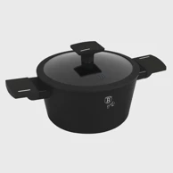 BERLINGER HAUS Lonac, 20 cm, Matte Black, crna