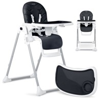 RICOKIDS Stolica za hranjenje, Tulo, crna