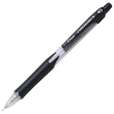 PILOT Tehnička olovka Grip Progrex Begreen, H-125C-SL-B-BG, 0,5 mm, crna