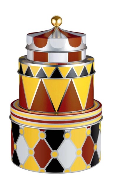 ALESSI Kuhinjska posuda za pohranu Circus, set od 3 kom, višebojno
