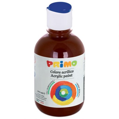 PRIMO Akrilna boja tempera 400TA300740, 300 ml, smeđa