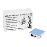 VSOL Mobilni ruter XMC1842 / 4G LTE, SIM, USB-C, Wi-Fi, Gigabit LAN