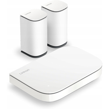 LINKSYS Mesh Wi-Fi sustav Velop Micro 6, Wi-Fi 6, 3000 Mbit/s, 3 jedinice, bijela