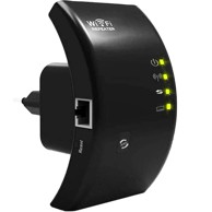 DEXXER Mrežni repetitor Wi-Fi 2.4 GHz, 300 Mbps, crna