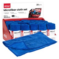 AMIO Set krpa od mikrofibre AMIO-04490, siva