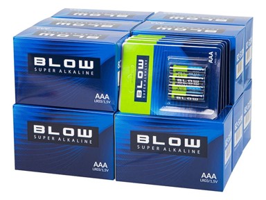 BLOW Super Alkaline baterije AAA LR3, 480 kom