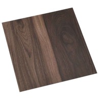 Samoljepljive PVC pločice za pod 30,5 x 30,5 cm, tamnosmeđe, 20 kom