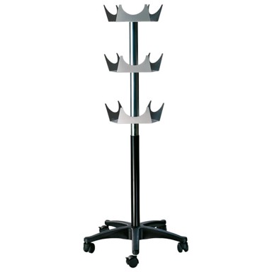 LEITZ Stalak za prospekte podni Presenter 54020095, na kotačima, crni