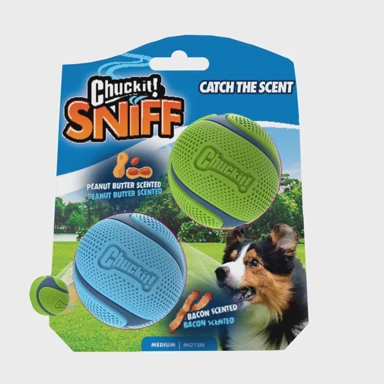 CHUCKIT Lopta Sniff Fetch, 2 komada
