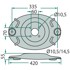 GRANIT Disk za rezanje kosilice POTTINGER 00378661900