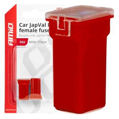 AMIO Set JapVal PAL ženski auto osigurača, 2 kom, 50A